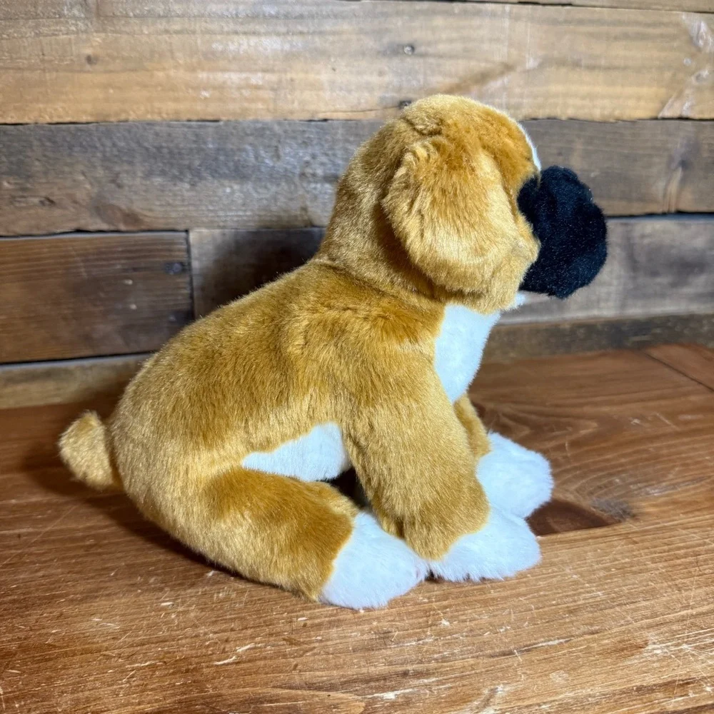 Nat and Jules Boxer Plush Stuffed‎ Animal Puppy Toy 2011 Demdaco